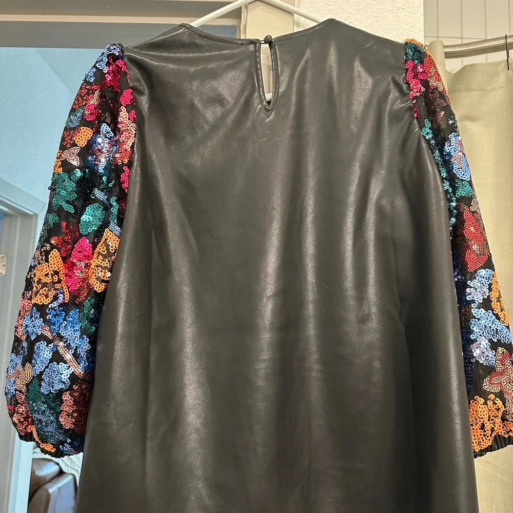 THML. Faux leather top - Picture 4 of 7